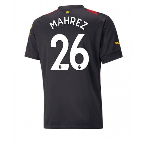 Manchester City Riyad Mahrez #26 Bortedrakt 2022-23 Kortermet Manchester City Riyad Mahrez #26 Bortedrakt 2022-23 Kortermet